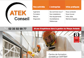 Ecran de atek-conseil.fr